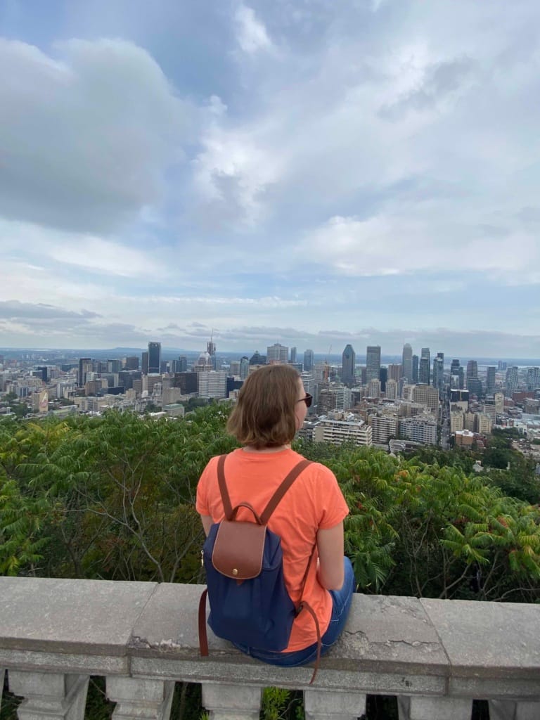 Montreal Aussichtspunkt auf Berg über die Stadt
