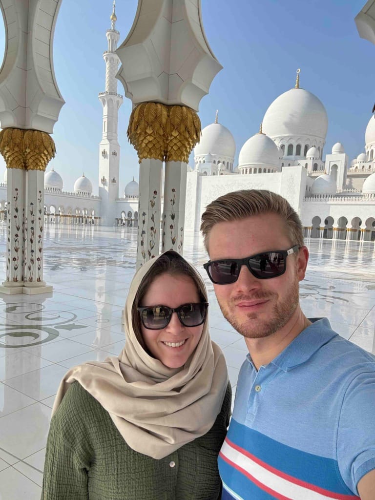 Sheik Zayed Moschee Dubai Kreuzfahrt in Abu Dhabi