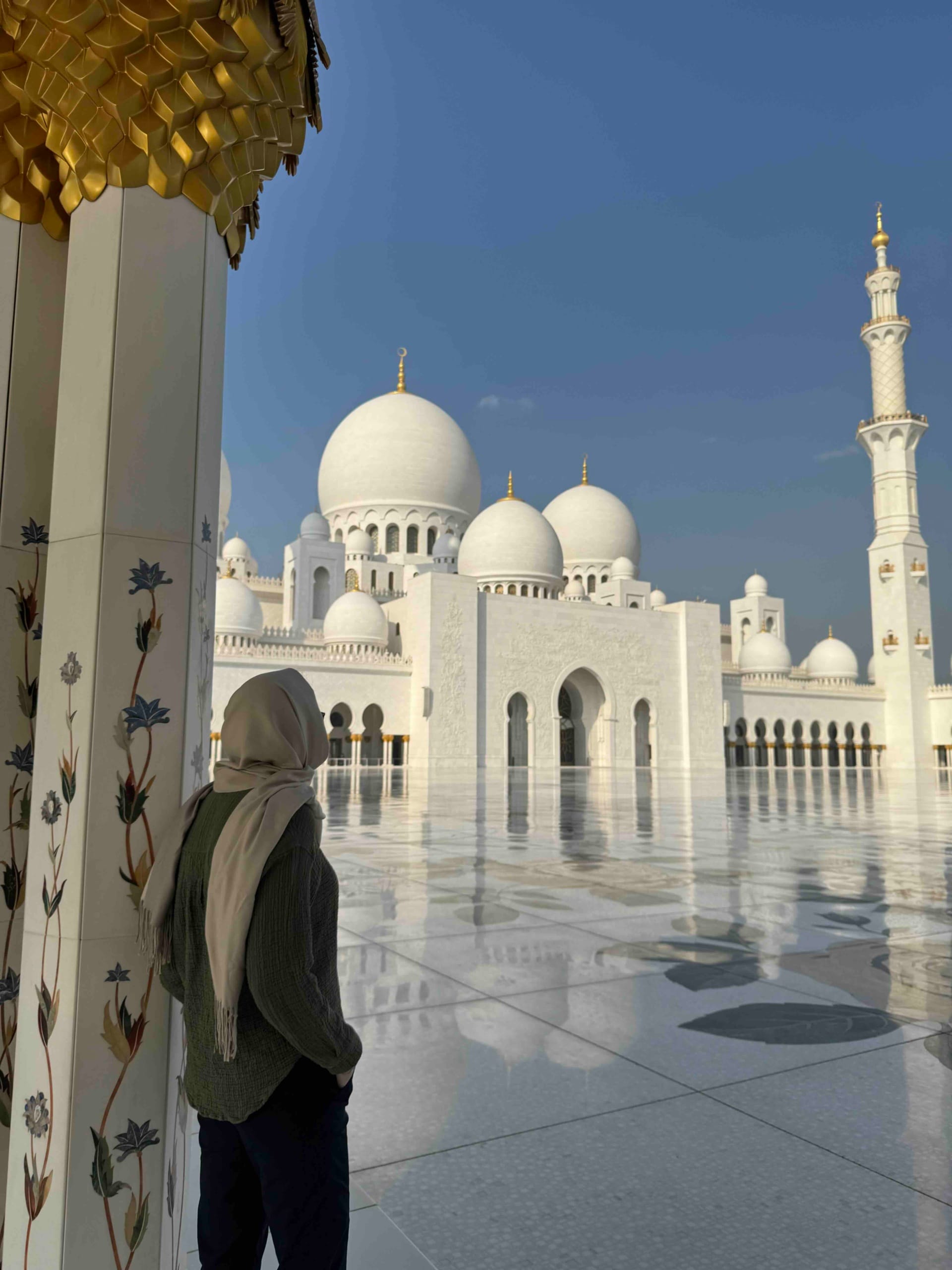 Sheik Zayed Moschee in Abu Dhabi
