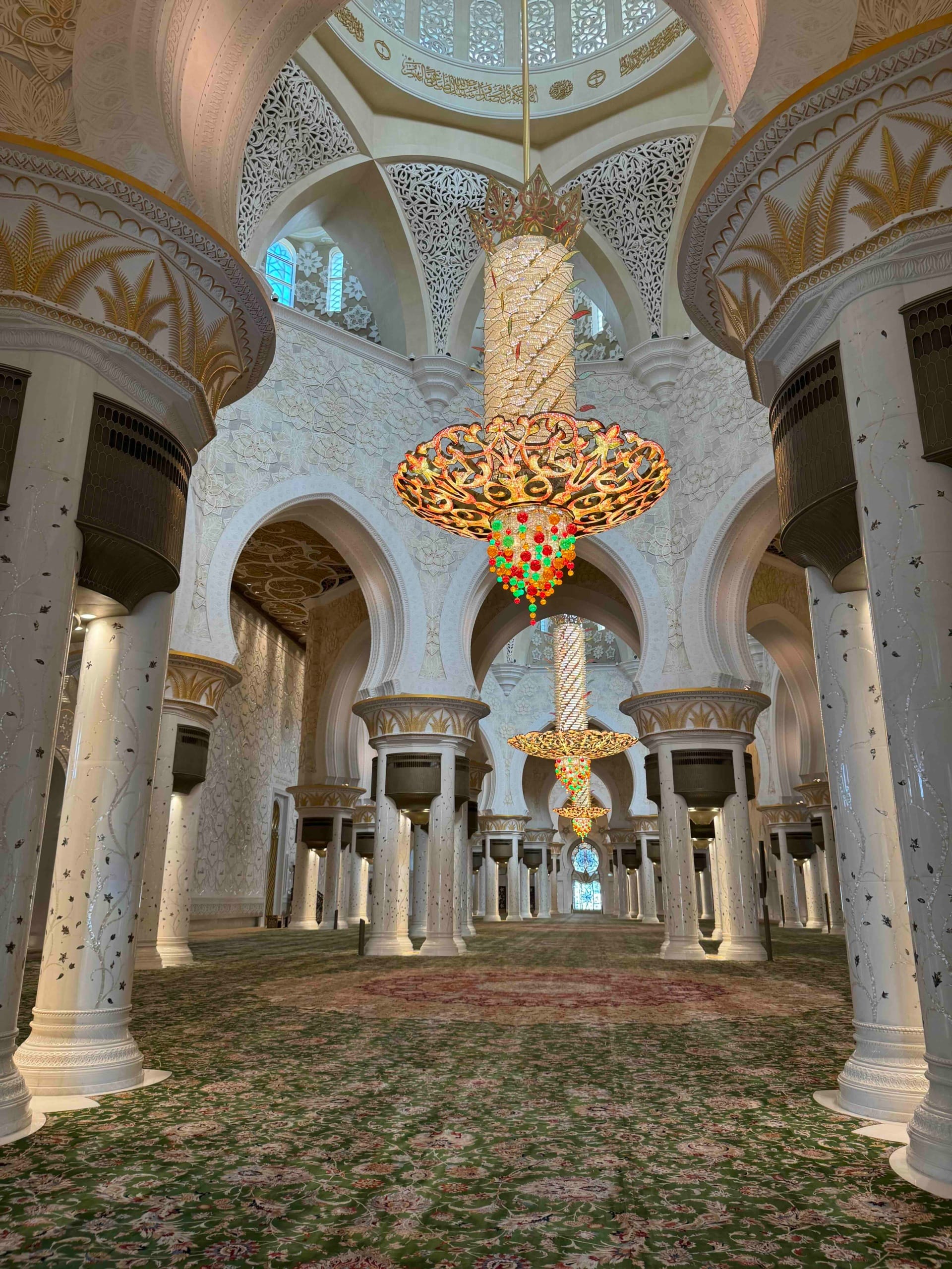 Sheik Zayed Moschee in Abu Dhabi