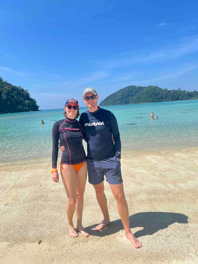 Similian Inseln wunderschöner Strand und Meer in Thailand Highlight Rundreise