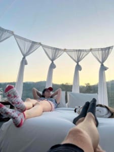 North Star Valley Nord Thailand Bubble Zelt Unterkunft Highlight