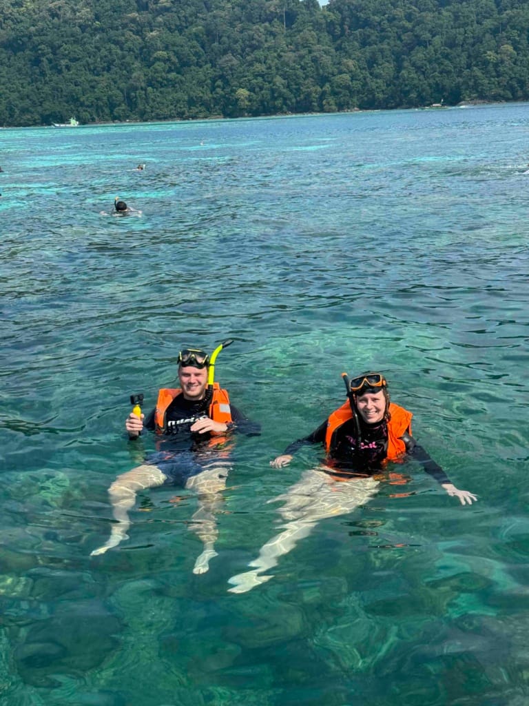 Schnorcheln bei den Surin Inseln in Thailand Highlight Rundreise